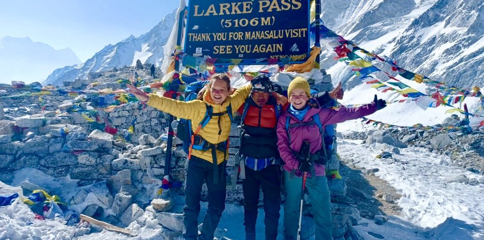 Manaslu Circuit Trek (Larkya La Pass 5106m)