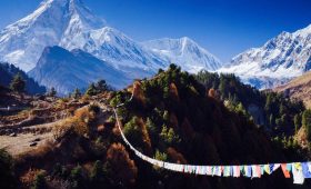 Manaslu Mountain Located